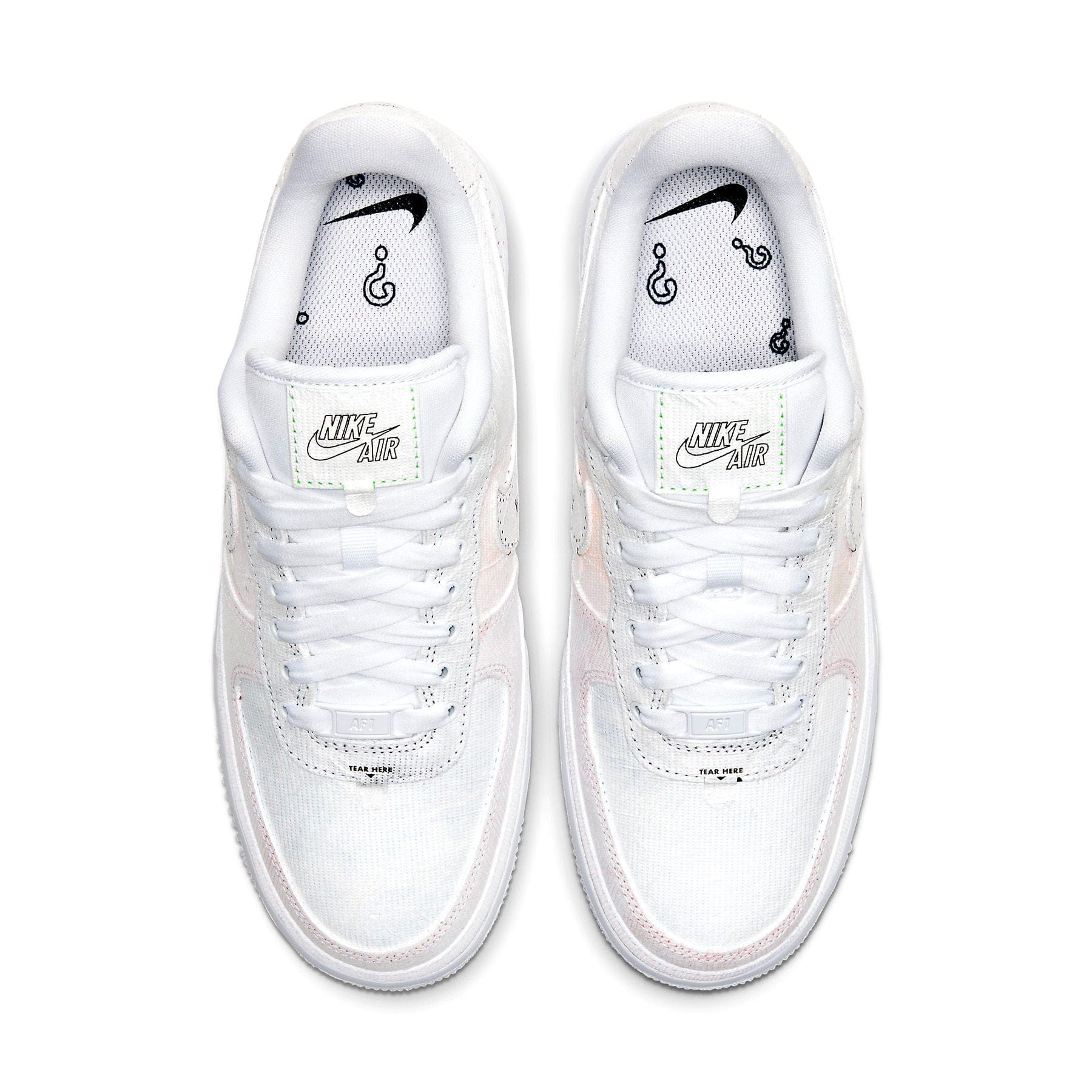 Nike Air Force 1 Low Wmns LX 'Reveal' — UK 2.5 | EU 35.5 | US 5 — Back View