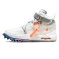 Off-White x Nike Air Force 1 Mid 'White' — UK 3 | EU 35.5 | US 3.5 — Front View