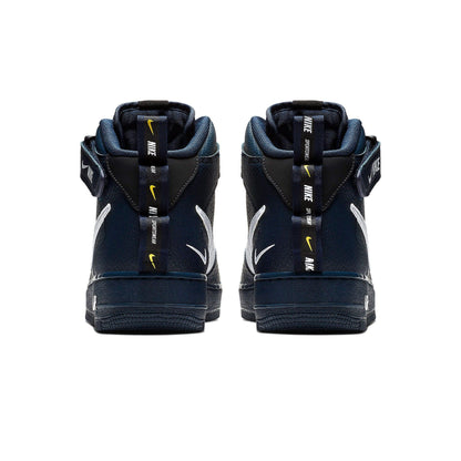 Nike Air Force 1 '07 Mid LV8 'Navy' — UK 3 | EU 35.5 | US 3.5 — Back View