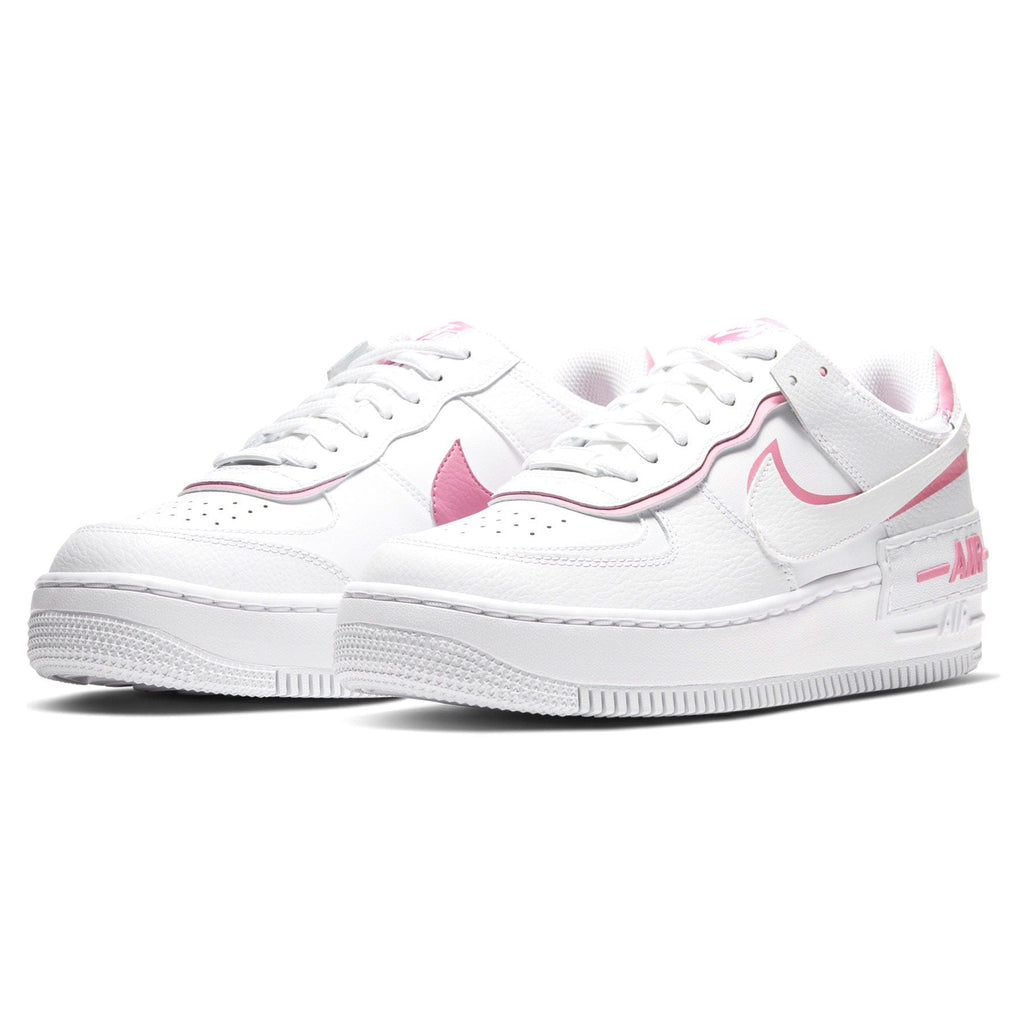 Nike Air Force 1 Shadow Wmns 'White Magic Flamingo' — UK 2.5 | EU 35.5 | US 5 — Side View