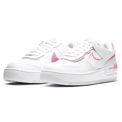 Nike Air Force 1 Shadow Wmns 'White Magic Flamingo' — UK 2.5 | EU 35.5 | US 5 — Side View