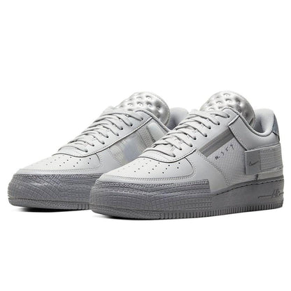 Nike Air Force 1 Type 'Grey Fog' — UK 3 | EU 35.5 | US 3.5 — Side View