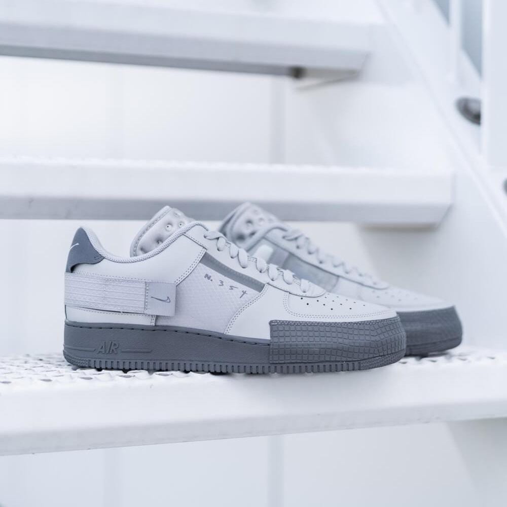 Nike Air Force 1 Type 'Grey Fog' — UK 3 | EU 35.5 | US 3.5 — Alternate View 7