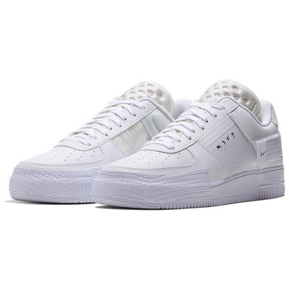 Nike Air Force 1 Type White — 3 UK | 35.5 EU — Side View