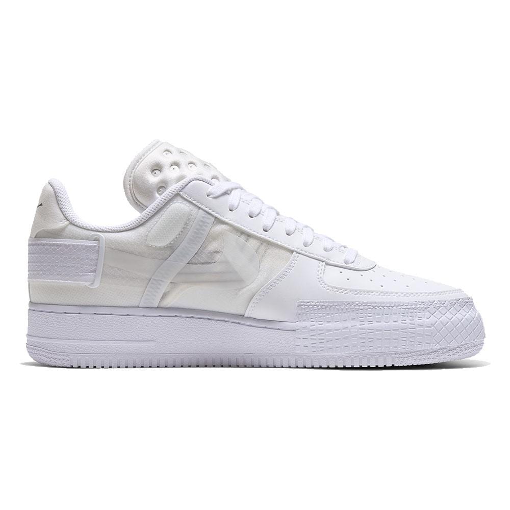 Nike Air Force 1 Type White — 3 UK | 35.5 EU — Back View