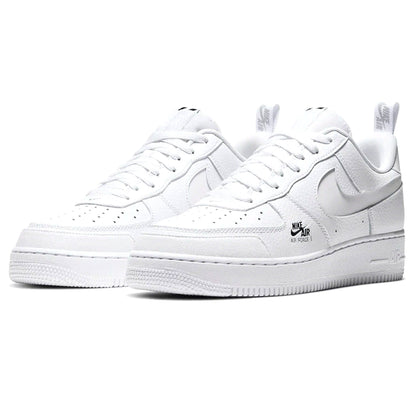 Nike  Air Force 1 Low 'Reflective Swoosh' — UK 3 | EU 35.5 | US 3.5 — Back View