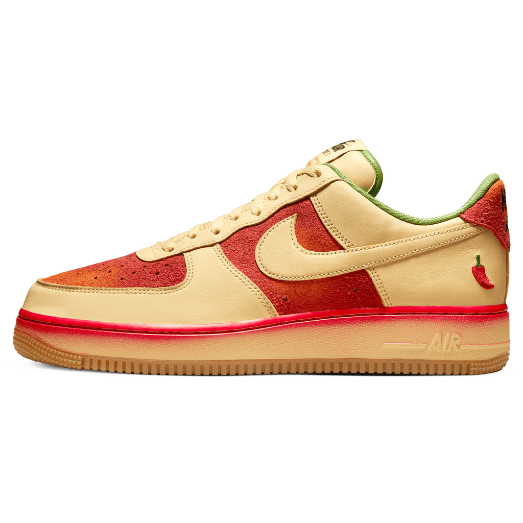 Nike Air Force 1 '07 'Chili Pepper' — UK 3 | EU 35.5 | US 3.5 — Front View