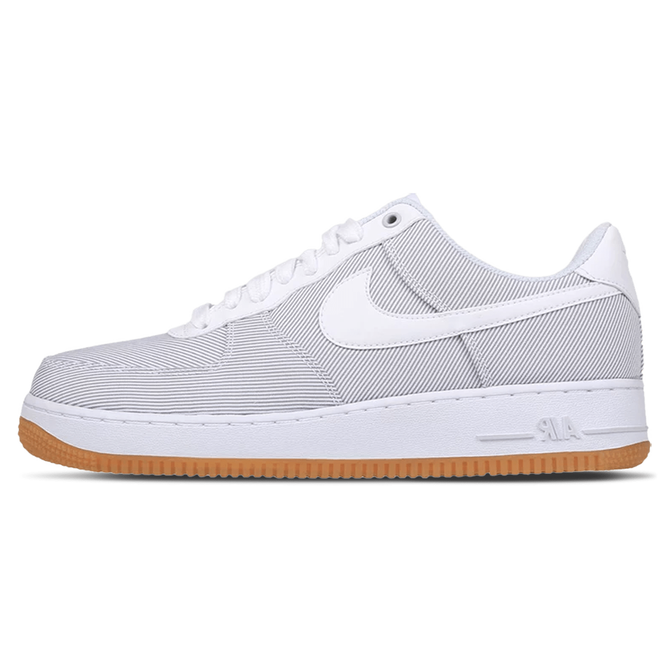 Nike Air Force 1 Low 'Seersucker' — UK 3 | EU 35.5 | US 3.5 — Front View
