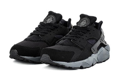 Nike Air Huarache Black Dark Grey — UK 3 | EU 35.5 | US 3.5 — Detail View