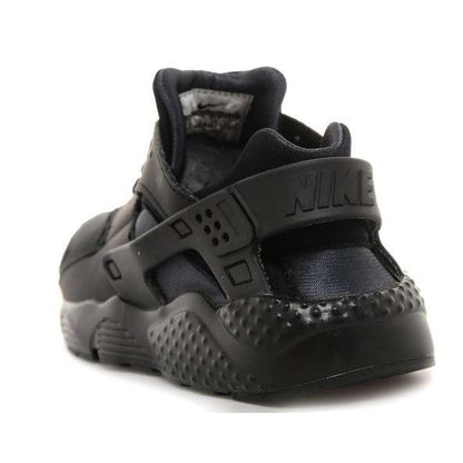 Nike Air Huarache Children "Triple Black" — UK 10C | EU 27.5 | US 10.5C — Top View