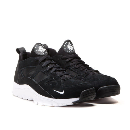 NIKE AIR TRAINER HUARACHE LOW (BLACK - WHITE) — UK 3 | EU 35.5 | US 3.5 — Lifestyle View