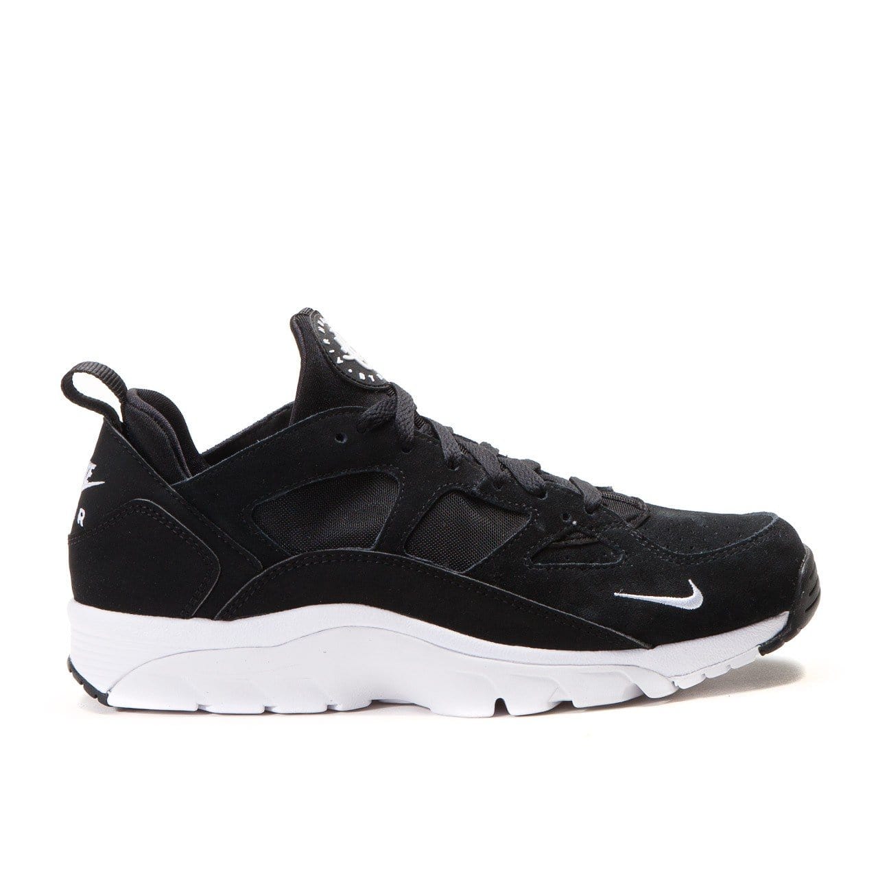 NIKE AIR TRAINER HUARACHE LOW (BLACK - WHITE) — UK 3 | EU 35.5 | US 3.5 — Detail View