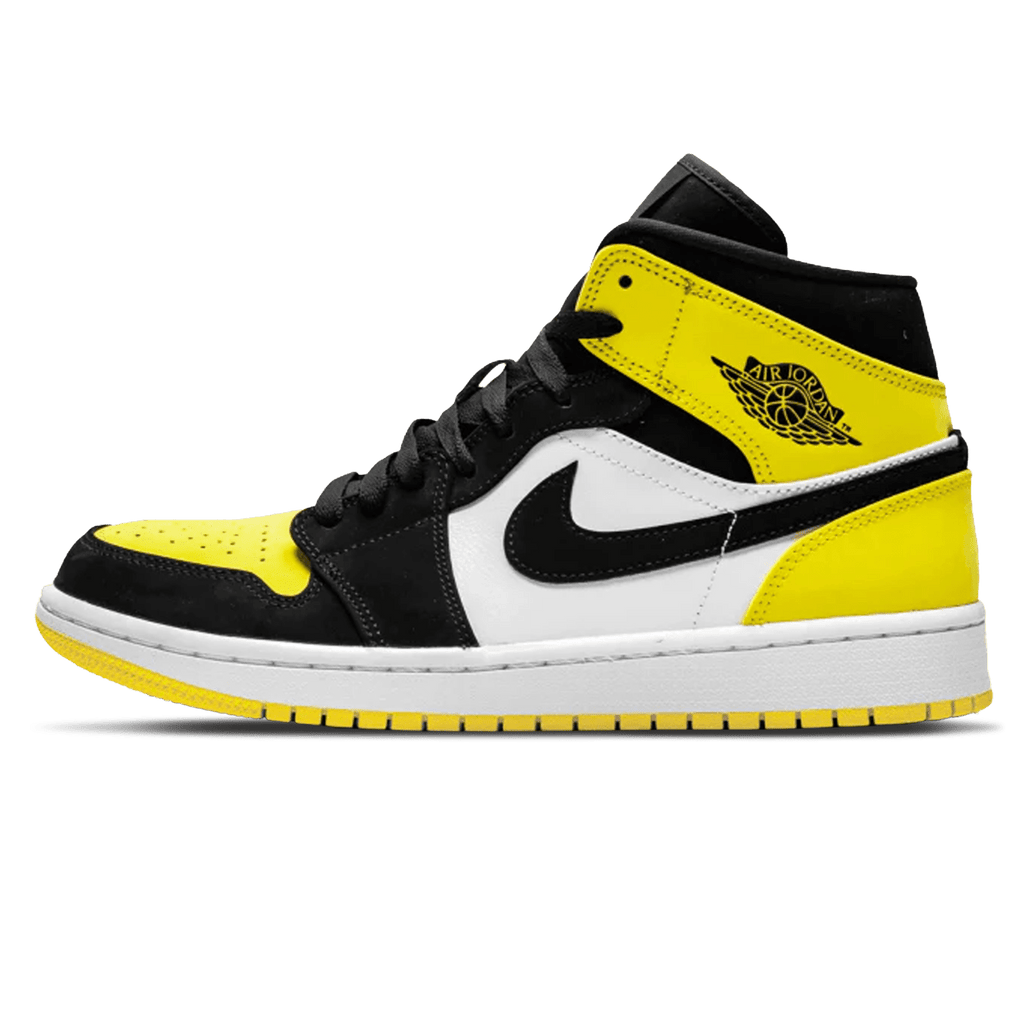 Air Jordan 1 Mid SE 'Yellow Toe' — UK 3 | EU 35.5 | US 3.5 — Front View