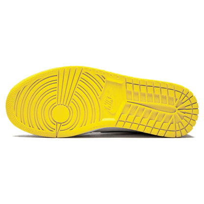 Air Jordan 1 Mid SE 'Yellow Toe' — UK 3 | EU 35.5 | US 3.5 — Top View