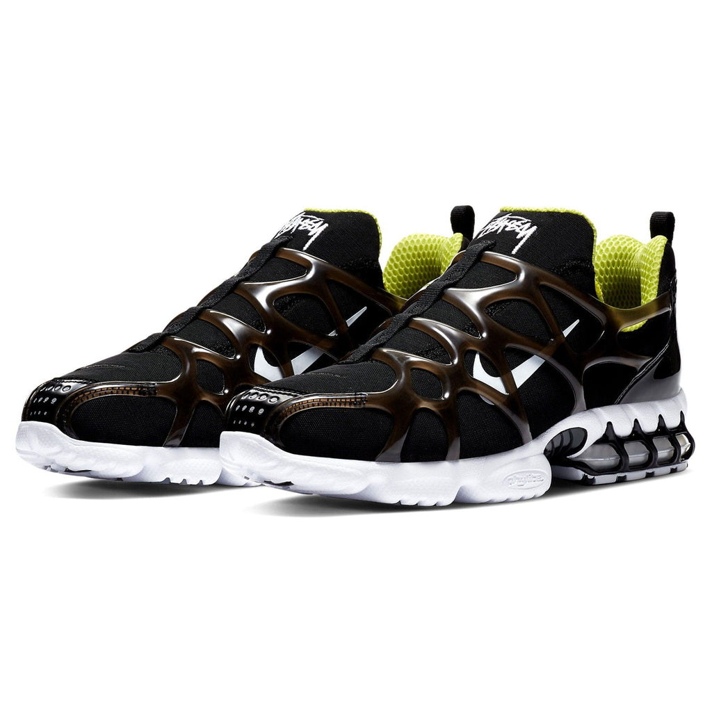 Air Zoom Spiridon Kukini x Stussy 'Black' — UK 3 | EU 35.5 | US 3.5 — Side View