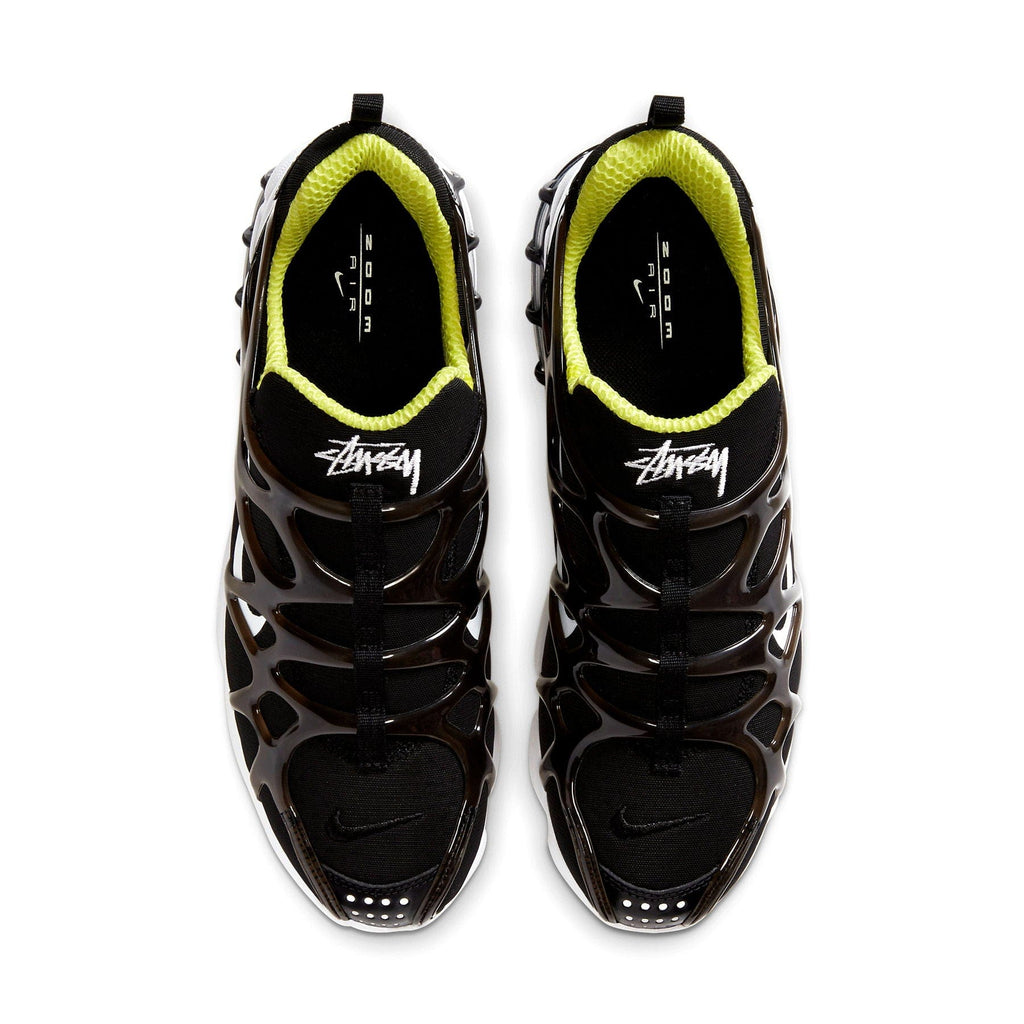 Air Zoom Spiridon Kukini x Stussy 'Black' — UK 3 | EU 35.5 | US 3.5 — Back View