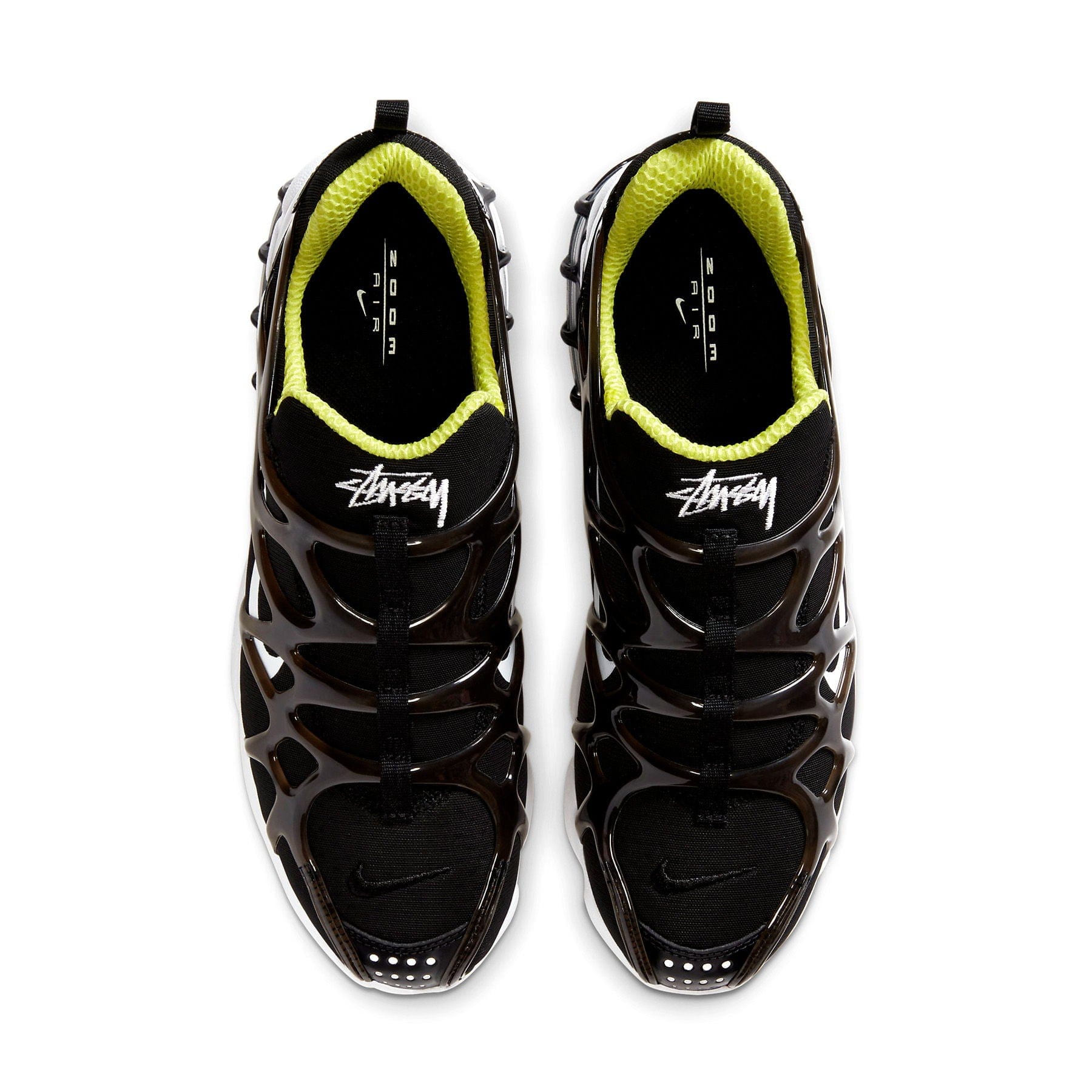 Air Zoom Spiridon Kukini x Stussy 'Black' — UK 3 | EU 35.5 | US 3.5 — Back View