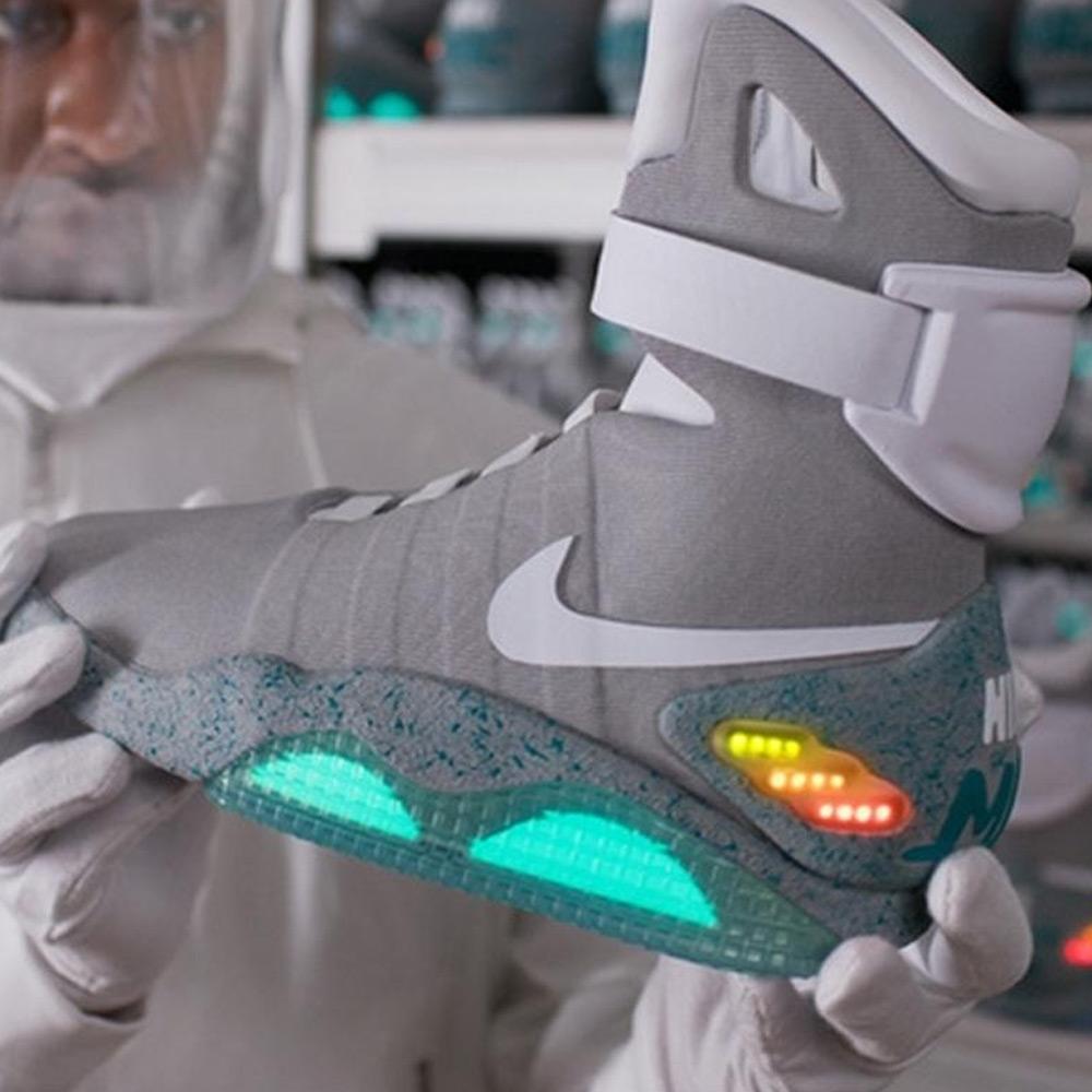 Nike Mag 'Back To The Future' — UK 3 | EU 35.5 | US 3.5 — Top View