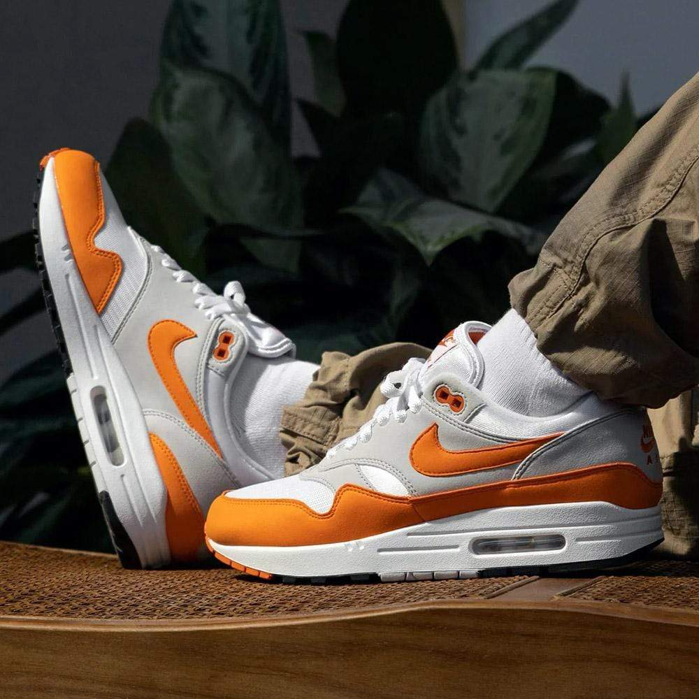 Nike Air Max 1 Anniversary 'Magma Orange' — UK 3 | EU 35.5 | US 3.5 — Lifestyle View