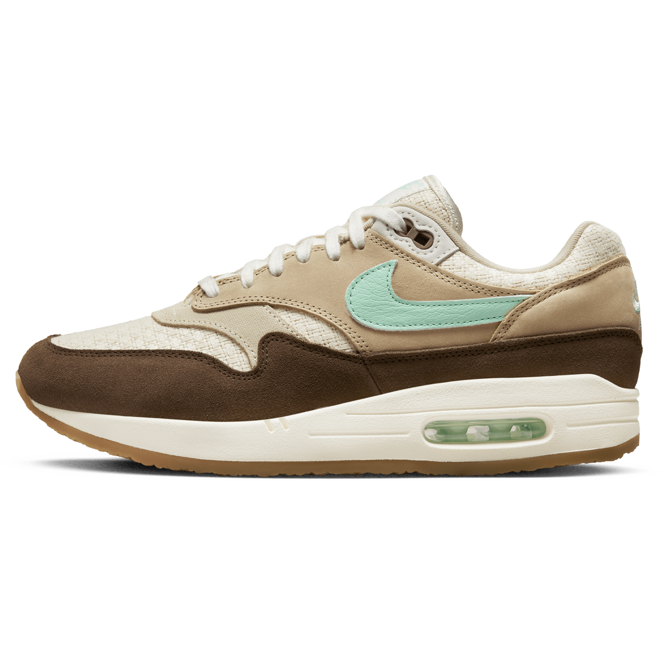Nike Air Max 1 Retro 'Crepe Hemp' 2022 — UK 3 | EU 35.5 | US 3.5 — Front View