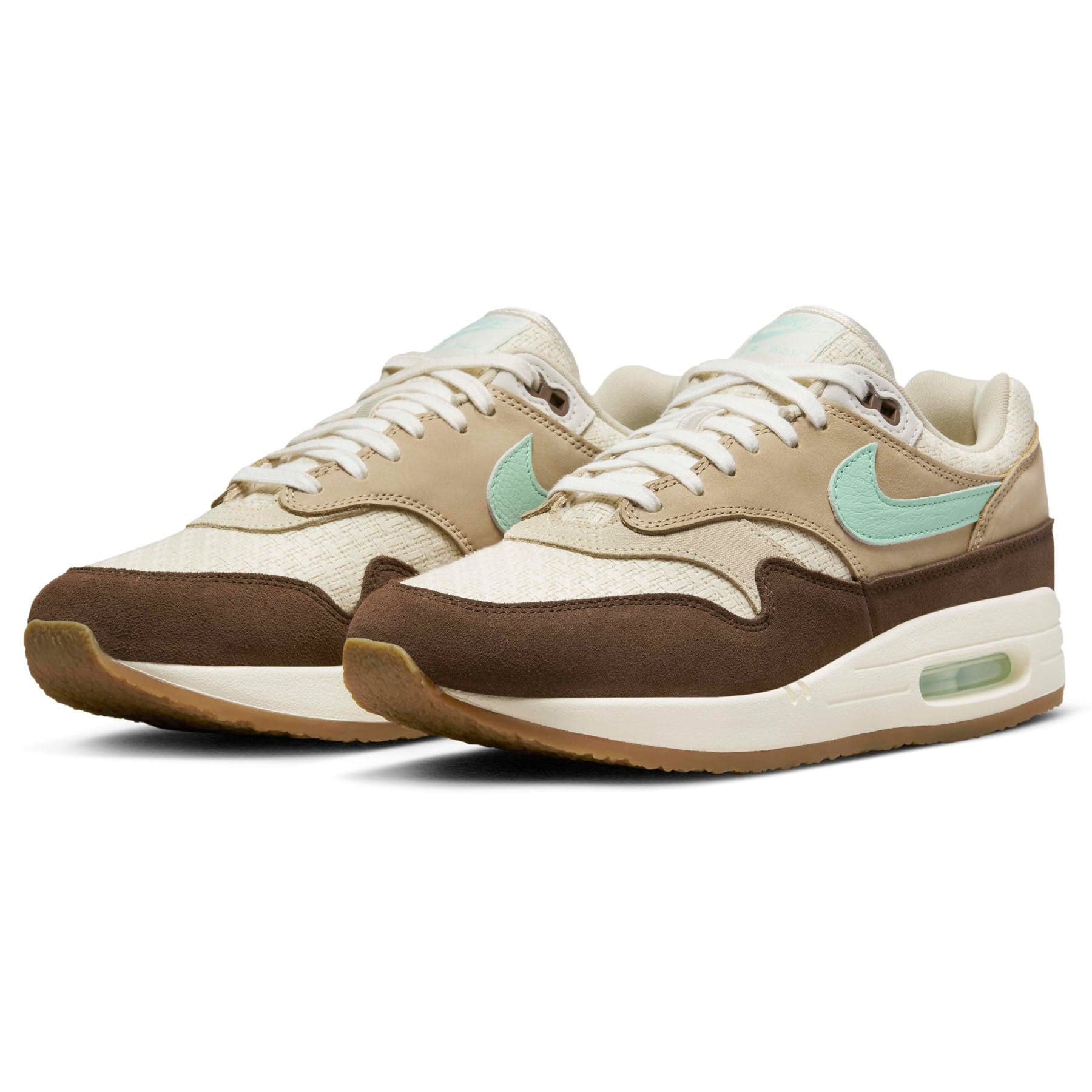 Nike Air Max 1 Retro 'Crepe Hemp' 2022 — UK 3 | EU 35.5 | US 3.5 — Side View