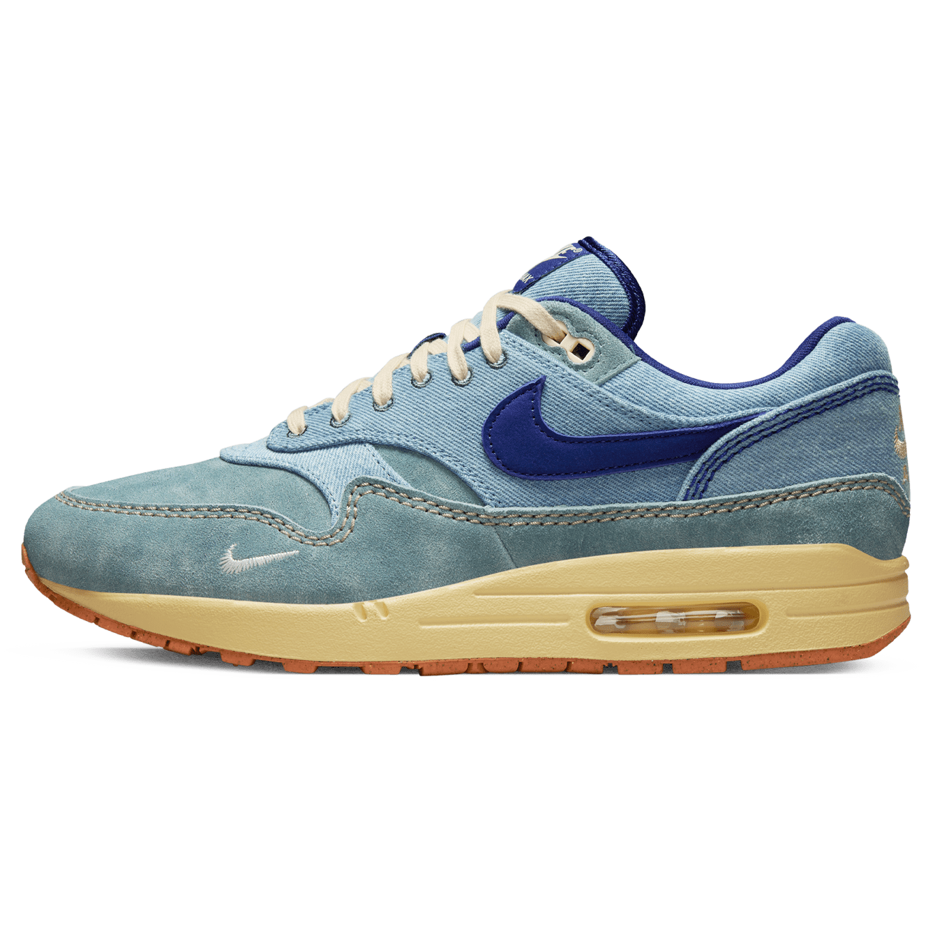 Nike Air Max 1 Premium 'Dirty Denim' — UK 3 | EU 35.5 | US 3.5 — Front View
