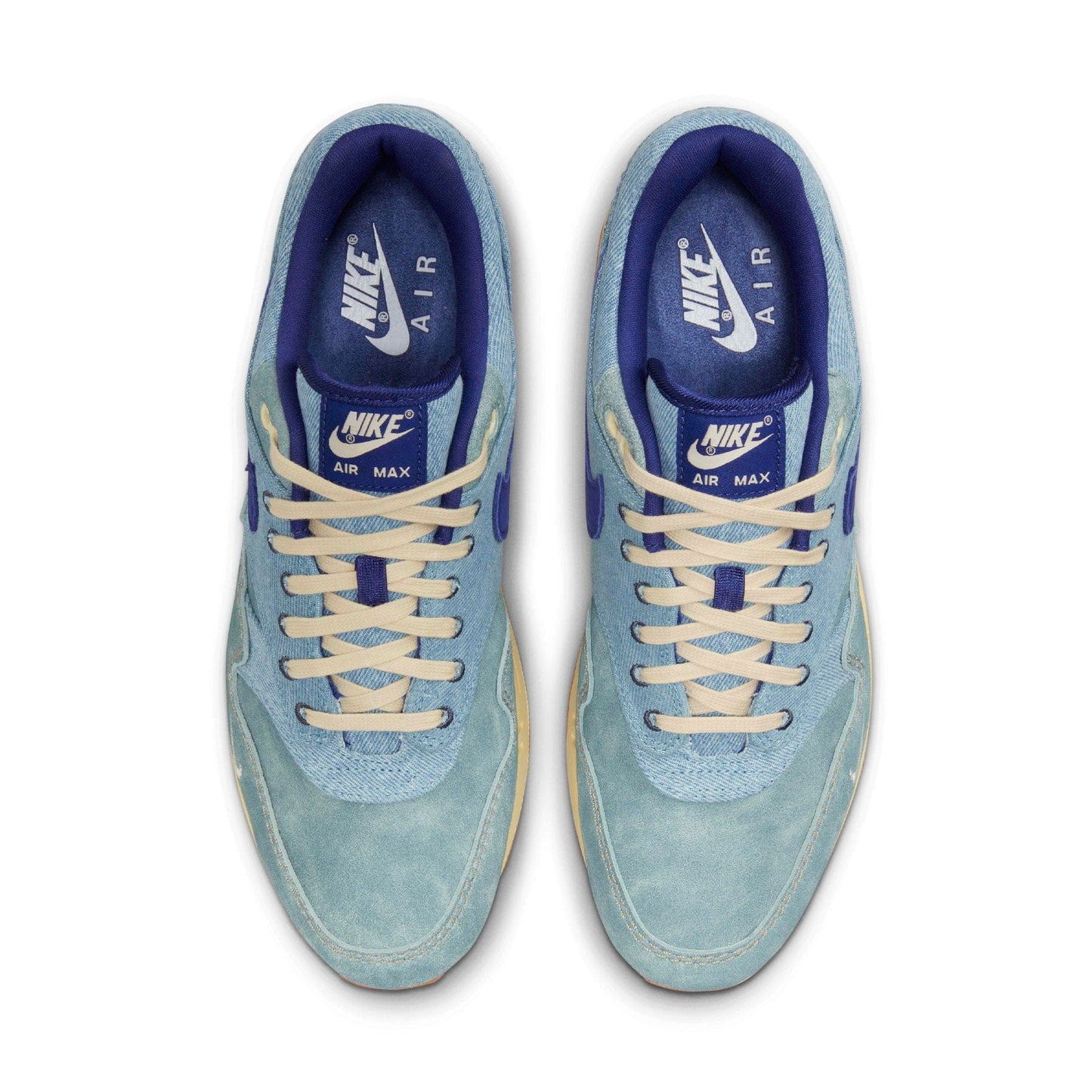Nike Air Max 1 Premium 'Dirty Denim' — UK 3 | EU 35.5 | US 3.5 — Side View
