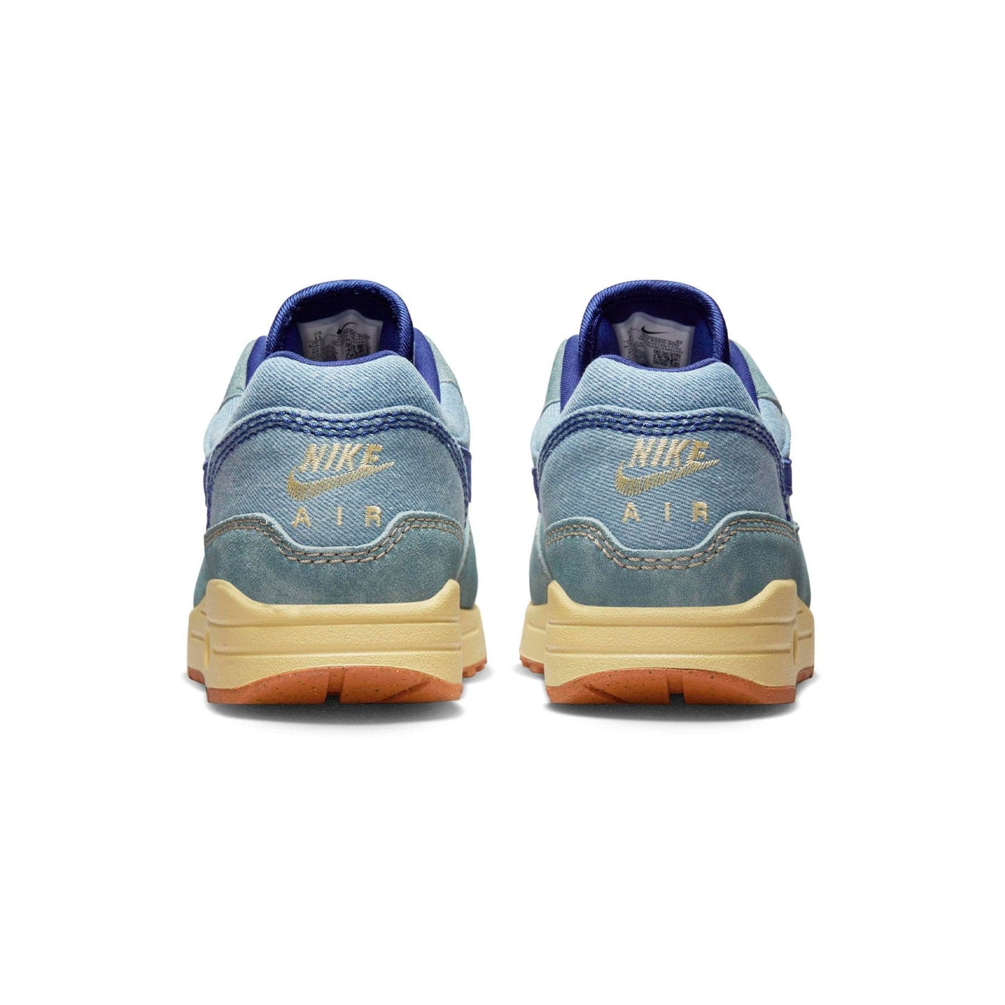 Nike Air Max 1 Premium 'Dirty Denim' — UK 3 | EU 35.5 | US 3.5 — Top View