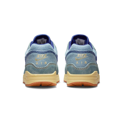Nike Air Max 1 Premium 'Dirty Denim' — UK 3 | EU 35.5 | US 3.5 — Top View