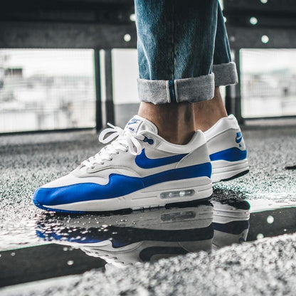 Nike Air Max 1 OG Anniversary White-Game Royal — UK 3 | EU 35.5 | US 3.5 — Alternate View 7