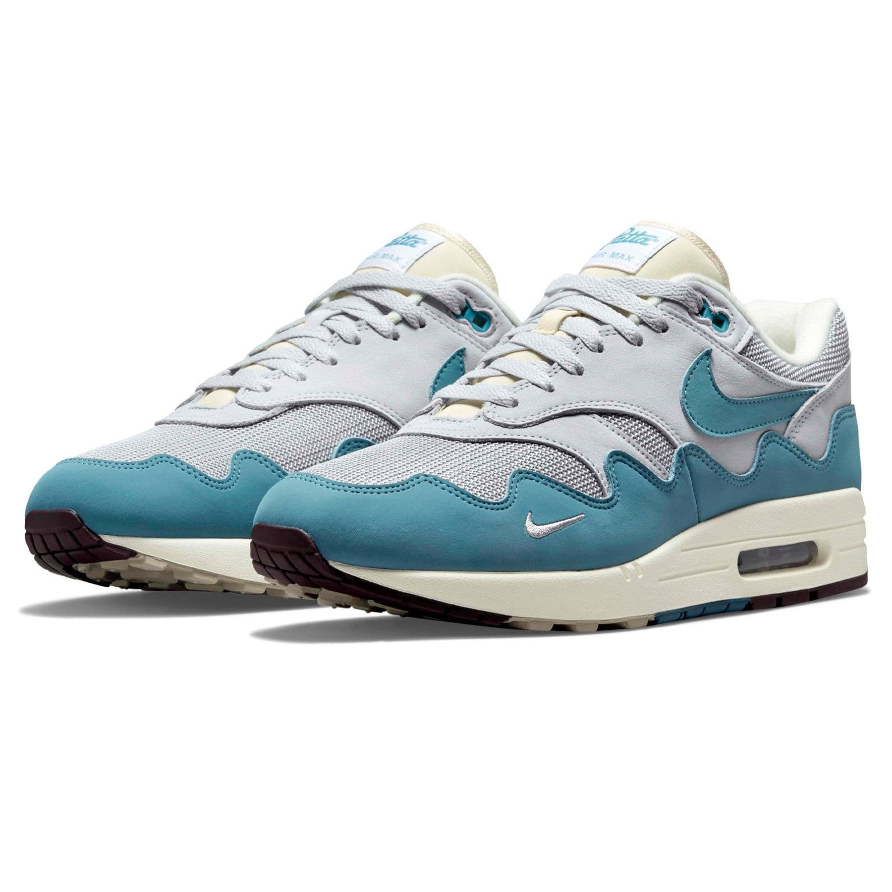 Patta x Nike Air Max 1 'Noise Aqua' — UK 3 | EU 35.5 | US 3.5 — Side View