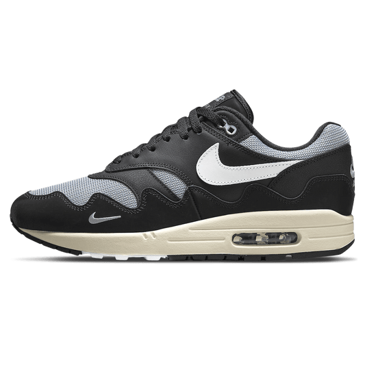 Patta x Nike Air Max 1 'Black' — UK 3 | EU 35.5 | US 3.5 — Front View
