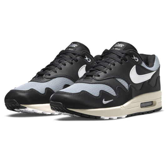 Patta x Nike Air Max 1 'Black' — UK 3 | EU 35.5 | US 3.5 — Side View