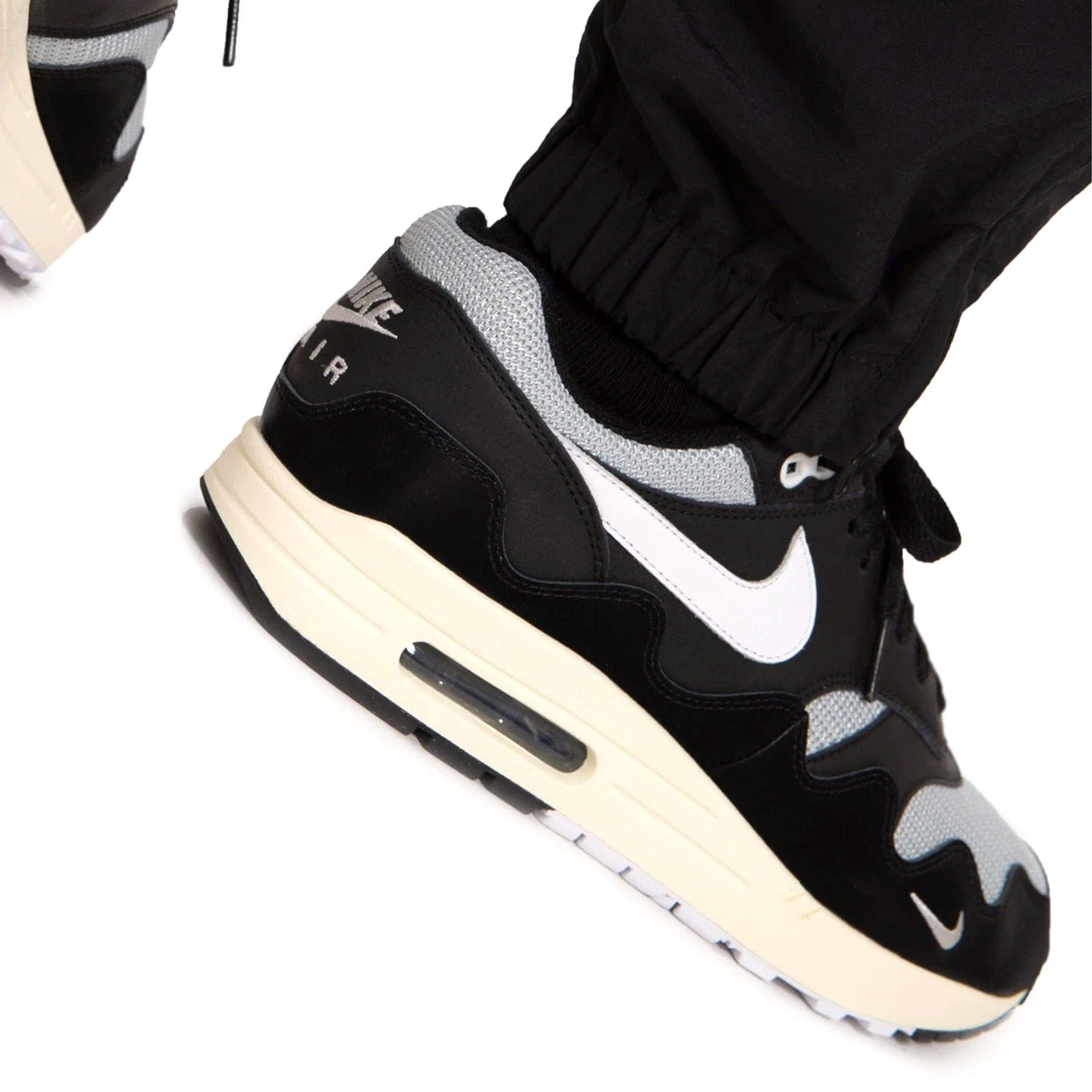 Patta x Nike Air Max 1 'Black' — UK 3 | EU 35.5 | US 3.5 — Lifestyle View