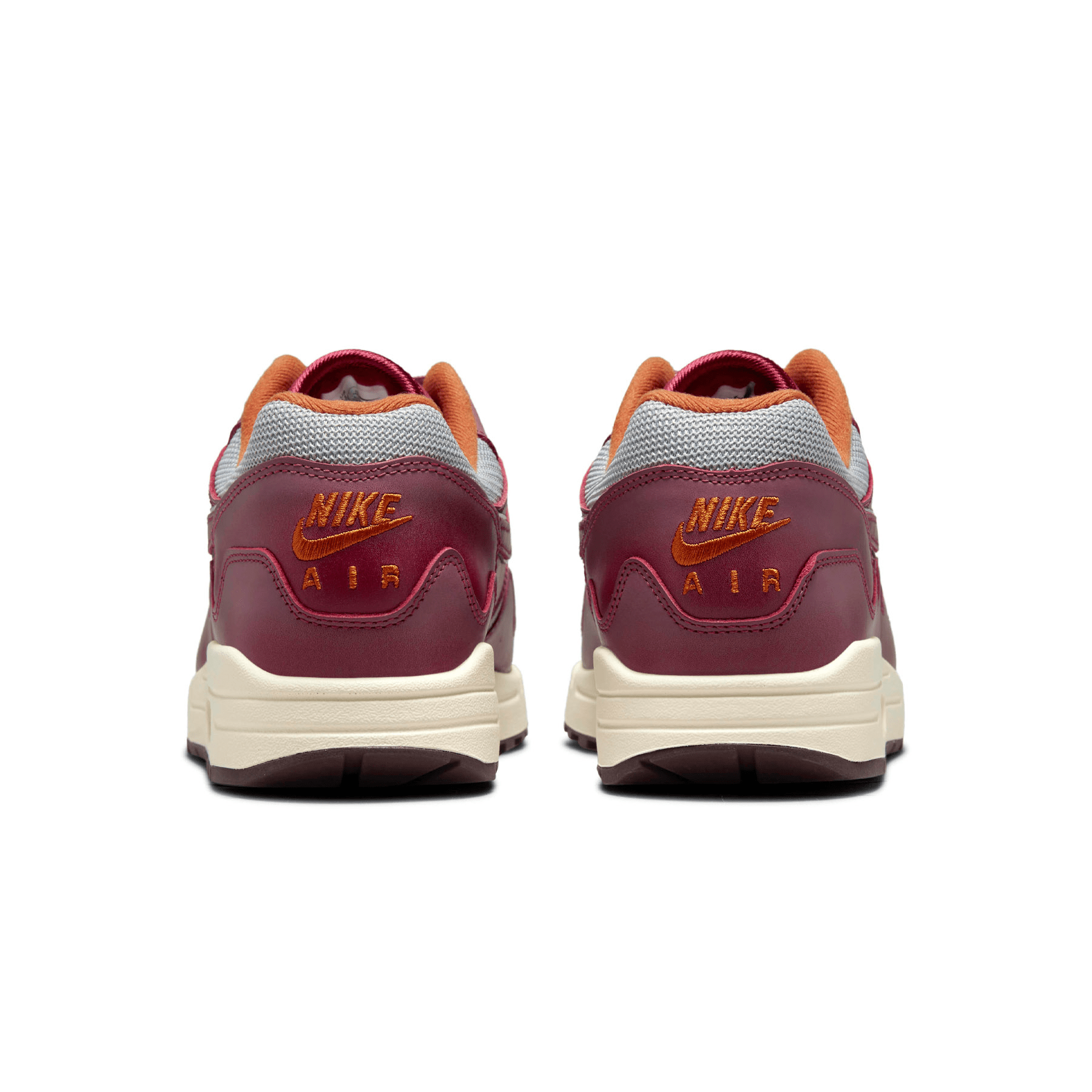 Patta x Nike Air Max 1 'Rush Maroon' — UK 3 | EU 35.5 | US 3.5 — Top View