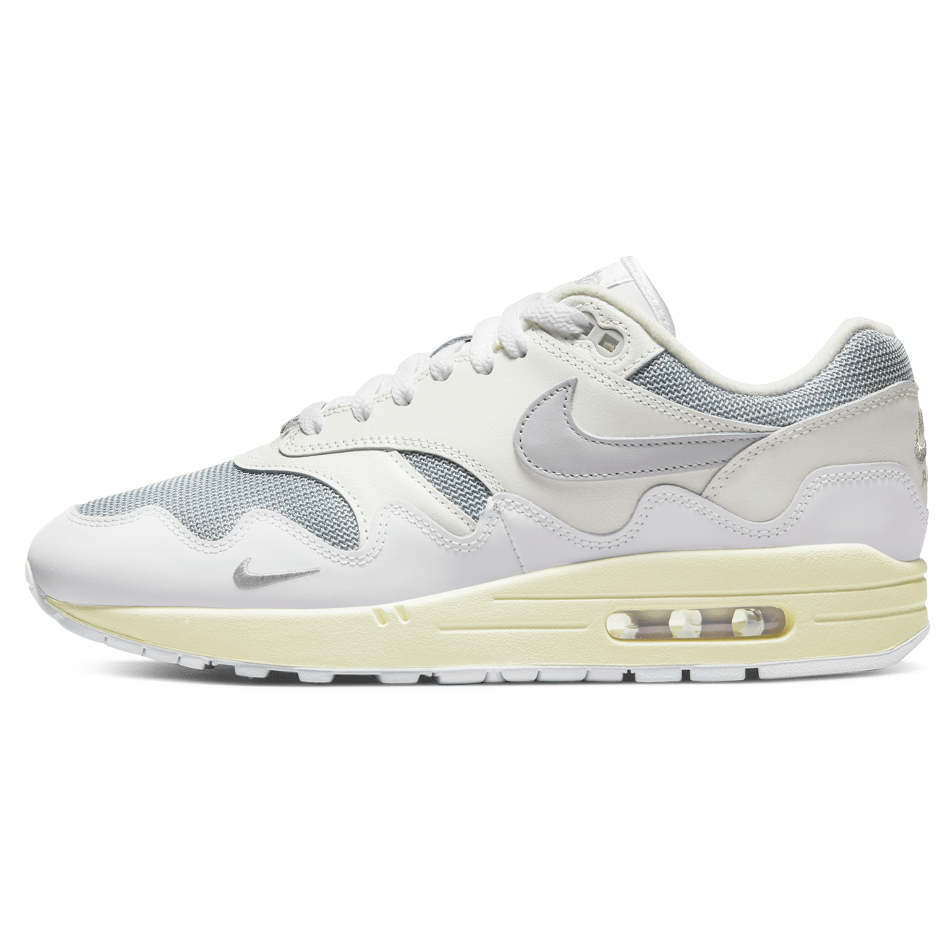 Patta x Nike Air Max 1 'Summit White' — UK 3 | EU 35.5 | US 3.5 — Front View