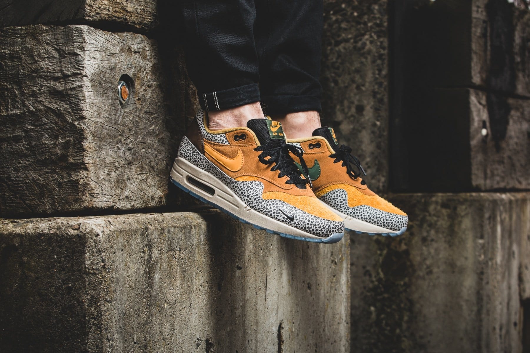 NIKE AIR MAX 1 PREMIUM 'SAFARI' — UK 3 | EU 35.5 | US 3.5 — Alternate View 8