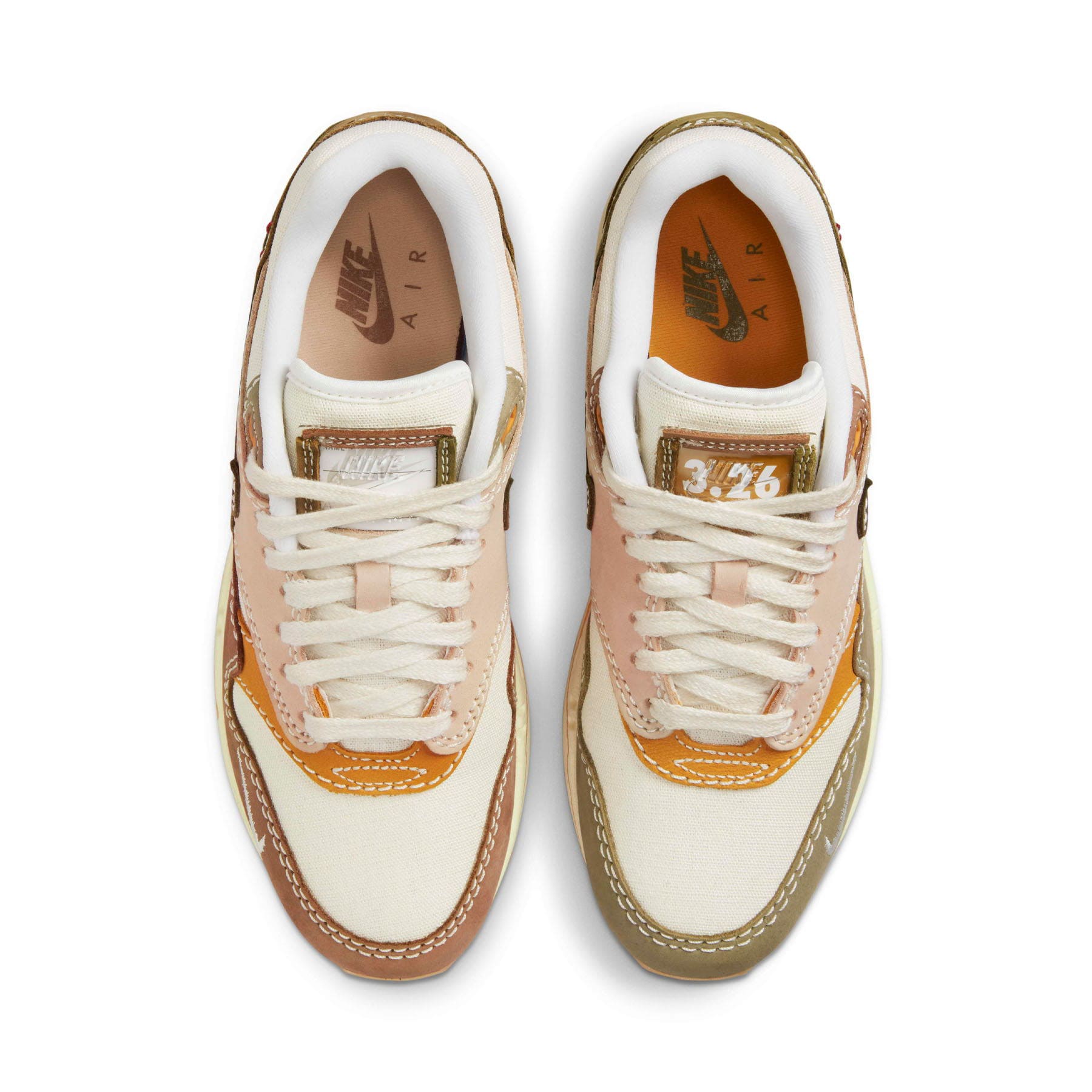 Nike Air Max 1 Premium 'Air Max Day - Wabi-Sabi' — UK 3 | EU 35.5 | US 3.5 — Back View