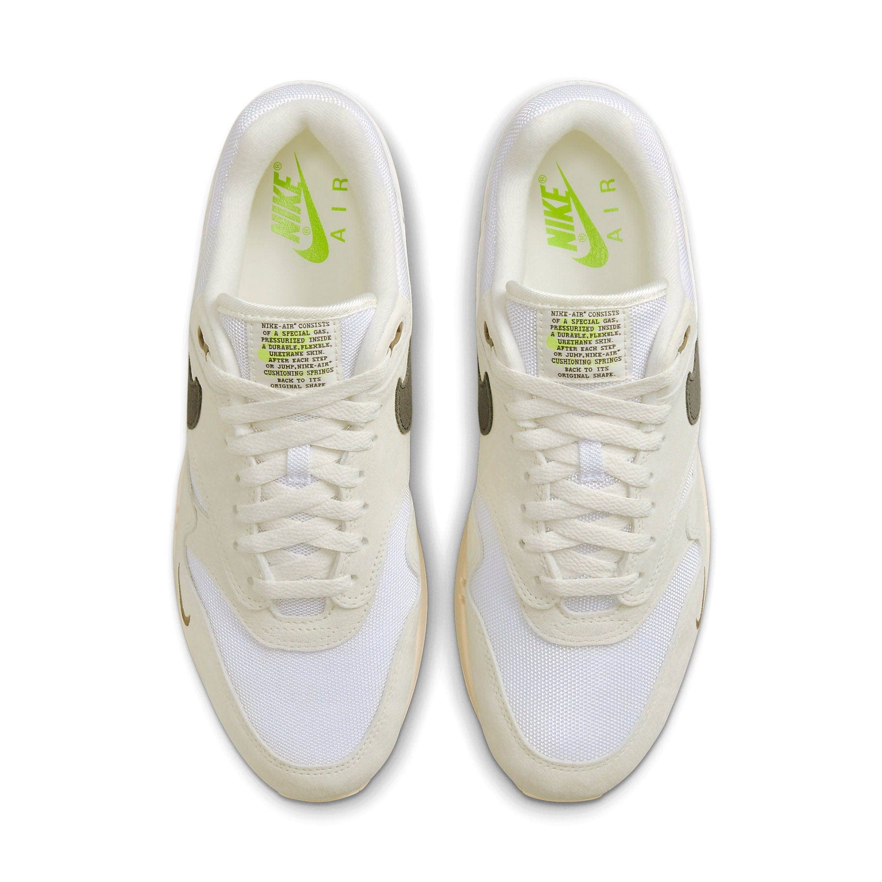 Nike Air Max 1 'Ironstone' — UK 3 | EU 35.5 | US 3.5 — Top View