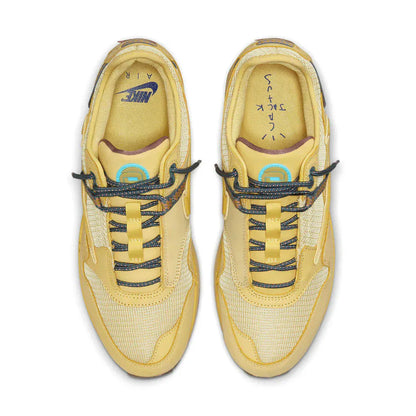 Nike Air Max 1 Travis Scott Cactus Jack Saturn Gold — 3.5 UK — Back View