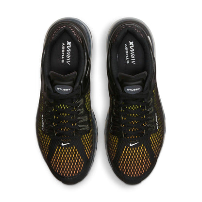 Stussy x Air Max 2013 'Black' — UK 3 | EU 35.5 | US 3.5 — Top View