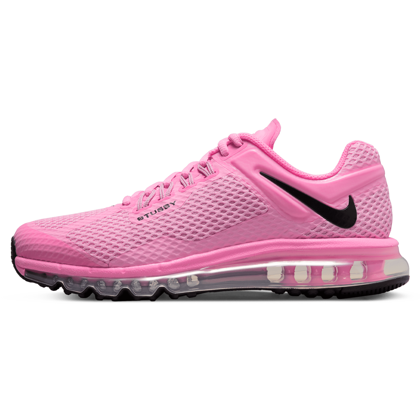 Stussy x Air Max 2013 'Pink' — UK 3 | EU 35.5 | US 3.5 — Front View