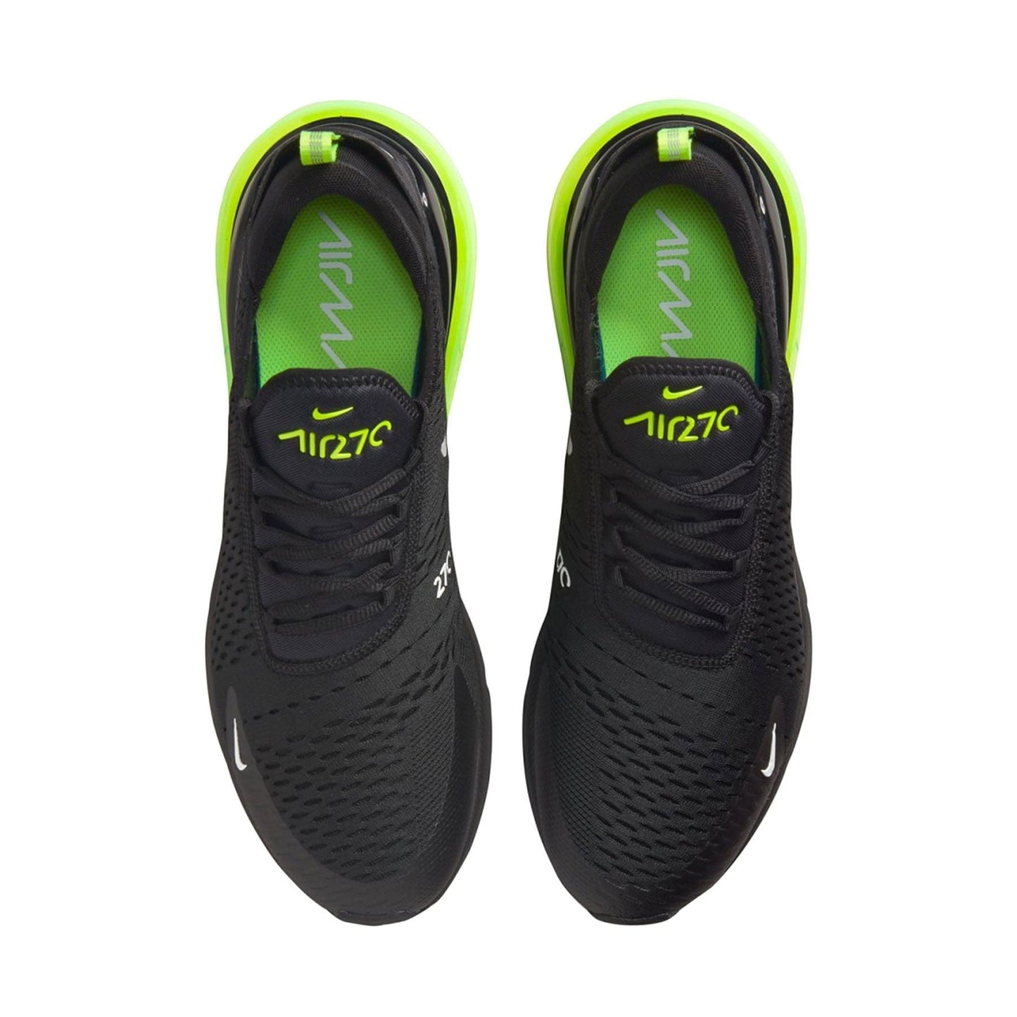 Nike Air Max 270 'Black Neon' — UK 3 | EU 35.5 | US 3.5 — Back View