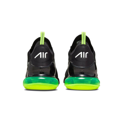 Nike Air Max 270 'Black Neon' — UK 3 | EU 35.5 | US 3.5 — Top View