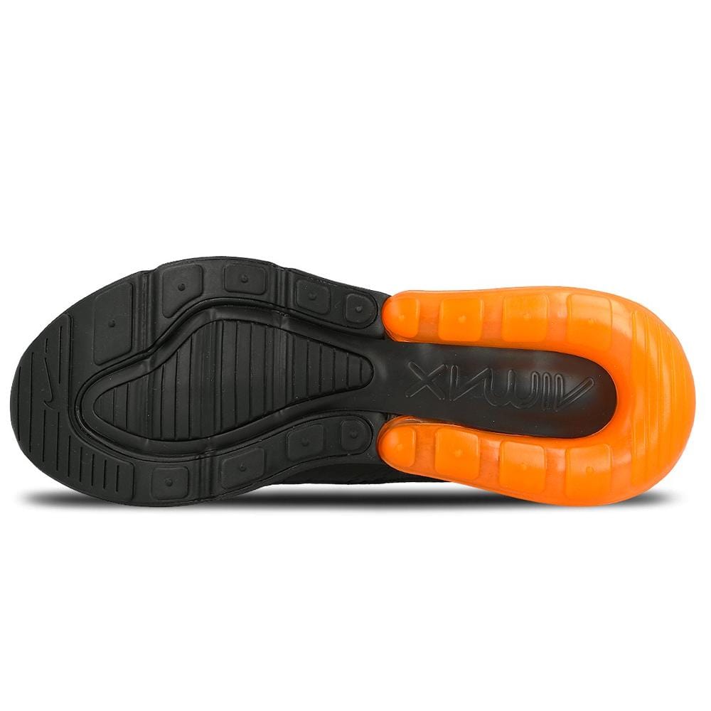 Nike Air Max 270 QS Black-Tonal Orange — UK 3 | EU 35.5 | US 3.5 — Top View