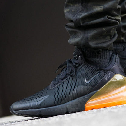 Nike Air Max 270 QS Black-Tonal Orange — UK 3 | EU 35.5 | US 3.5 — Back View