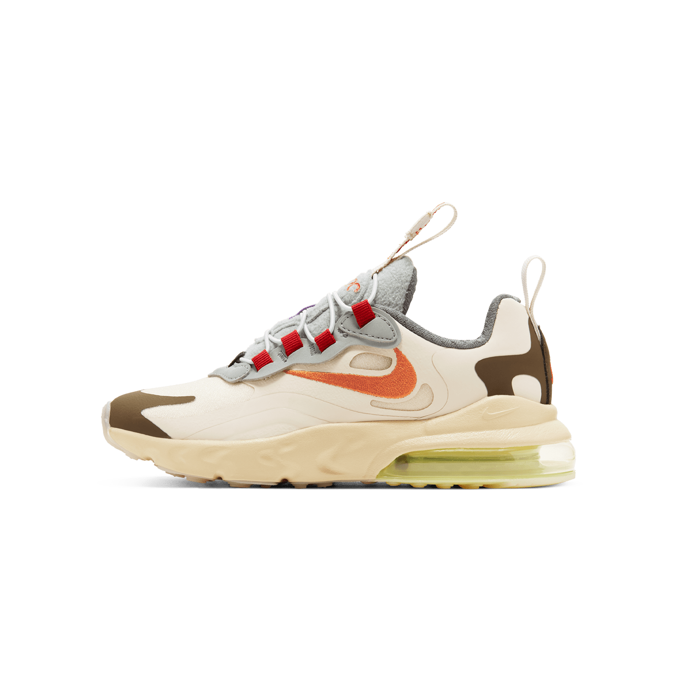 Travis Scott x Air Max 270 React ENG PS 'Cactus Trails' — UK 10C | EU 27.5 | US 10.5C — Front View