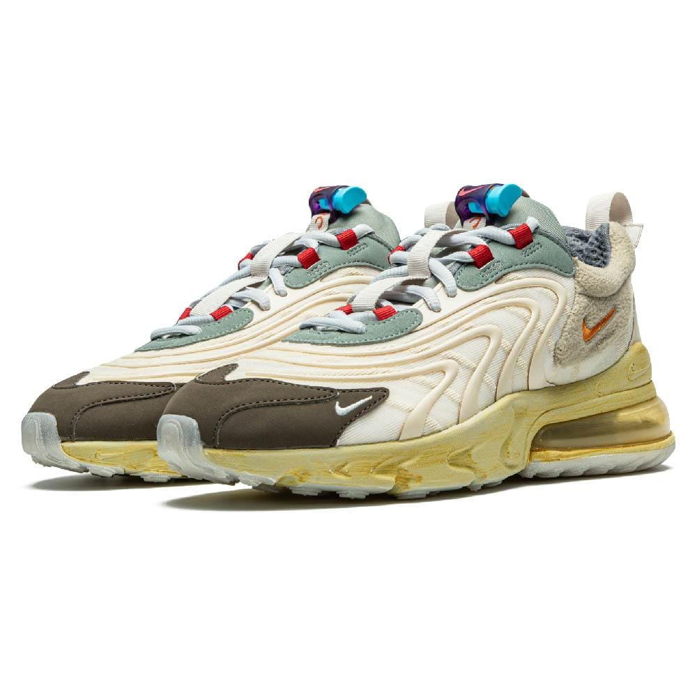 Travis Scott x Nike Air Max 270 React ENG 'Cactus Trails' — UK 3 | EU 35.5 | US 3.5 — Side View