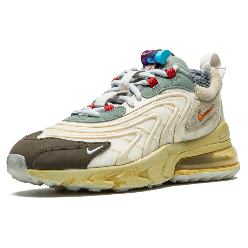 Travis Scott x Nike Air Max 270 React ENG 'Cactus Trails' — UK 3 | EU 35.5 | US 3.5 — Top View