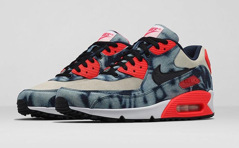 Nike Air Max 90 QS 'Bleached Denim' — UK 3 | EU 35.5 | US 3.5 — Back View